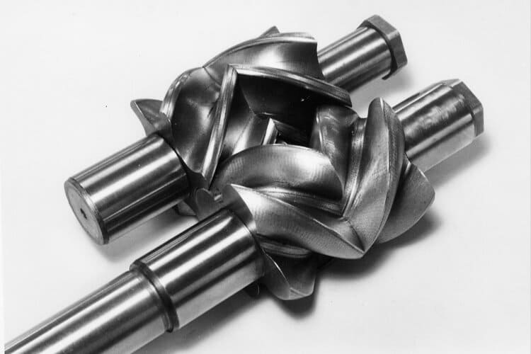mayekawa double helical rotor type oil pumps